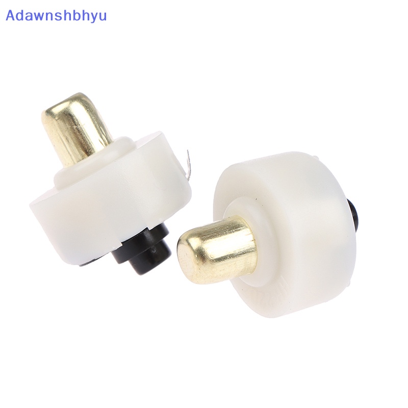 Adhyu 2Pcs 17mm Senter LED Tombol Tekan Saklar ON/OFF Elektrik Torch Tail Switch ID