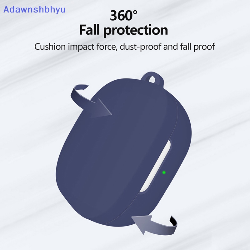 Adhyu Trendi Lucu Shockproof Bluetooth Headset Case Tahan Debu Soft Shell Silikon Earphone Cases Untuk QCY T13 Charging Box Dengan Hook ID