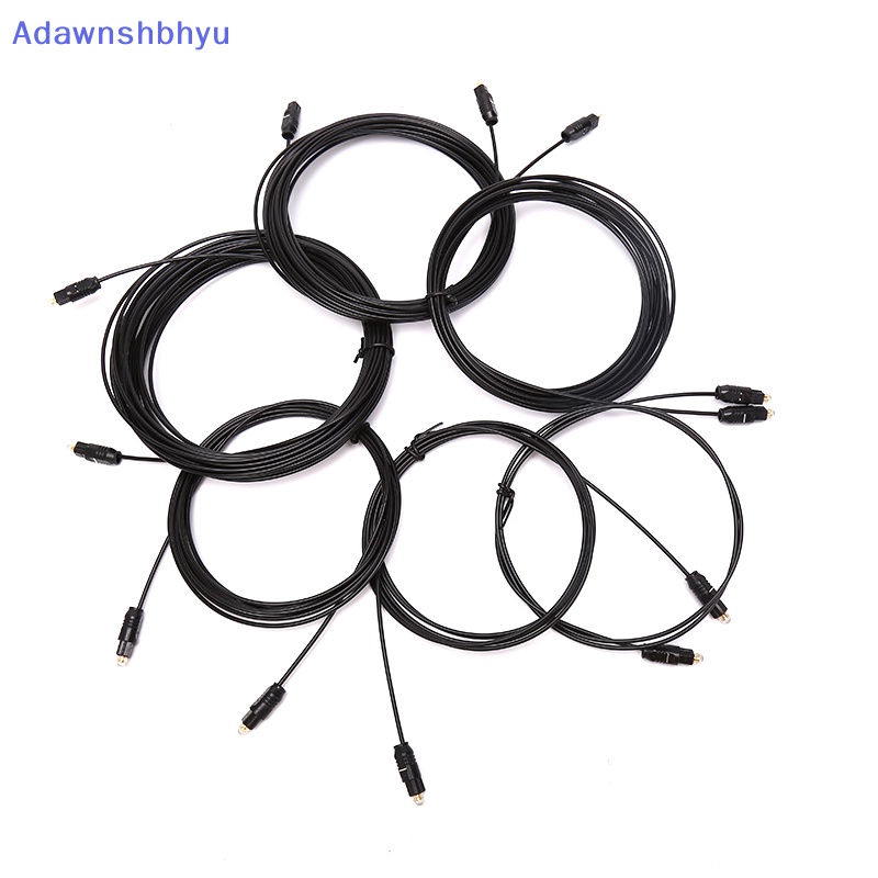 Adhyu 1M 2M 3M 5M 8M 10M Digital Audio Fiber Optik Kabel Audio PC TV DVD Stereo ID