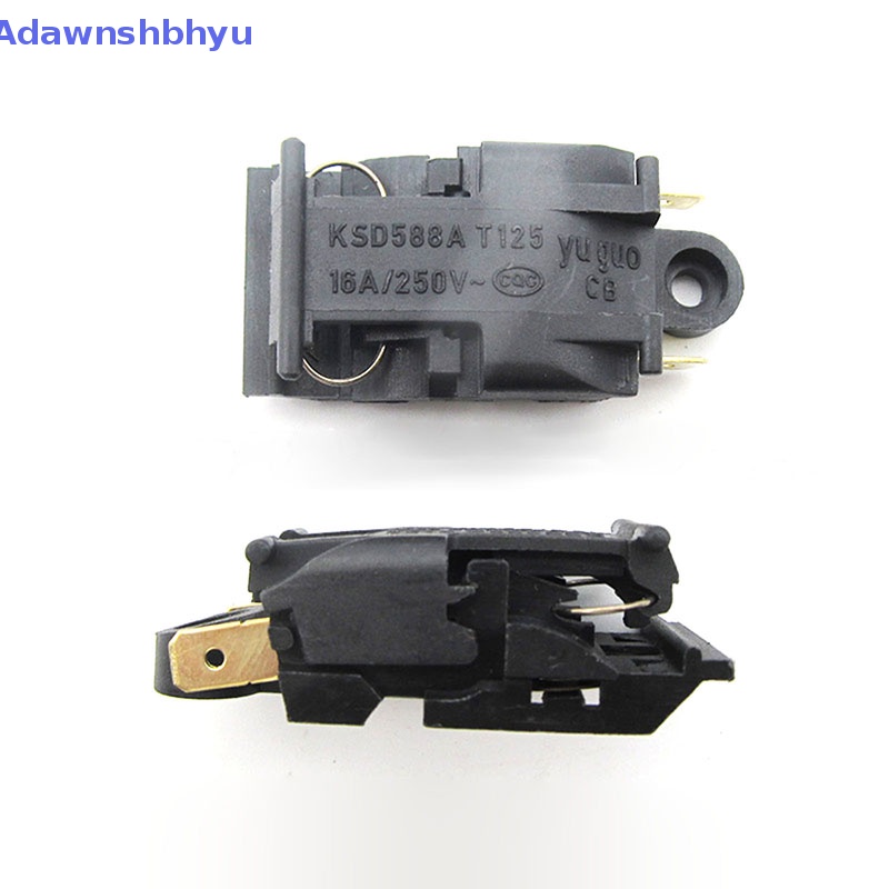 Adhyu 2PCS Daya 13A /16A ​Teko Listrik Thermostat Switch Steam Aksesoris Dapur ID