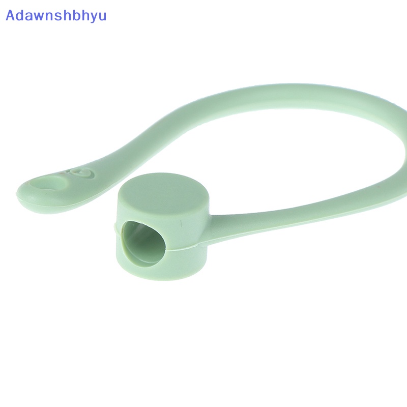 Adhyu 1pasang Earhook Holder Untuk AirPods Strap Silikon Olahraga Kait Telinga Anti Hilang ID