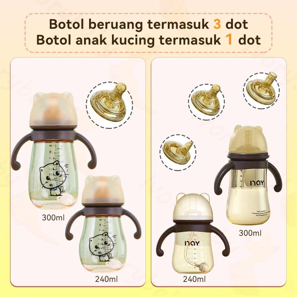 Ivorybaby Botol minum anak sedotan BPA Free Botol anak minum karakter sippy cup import