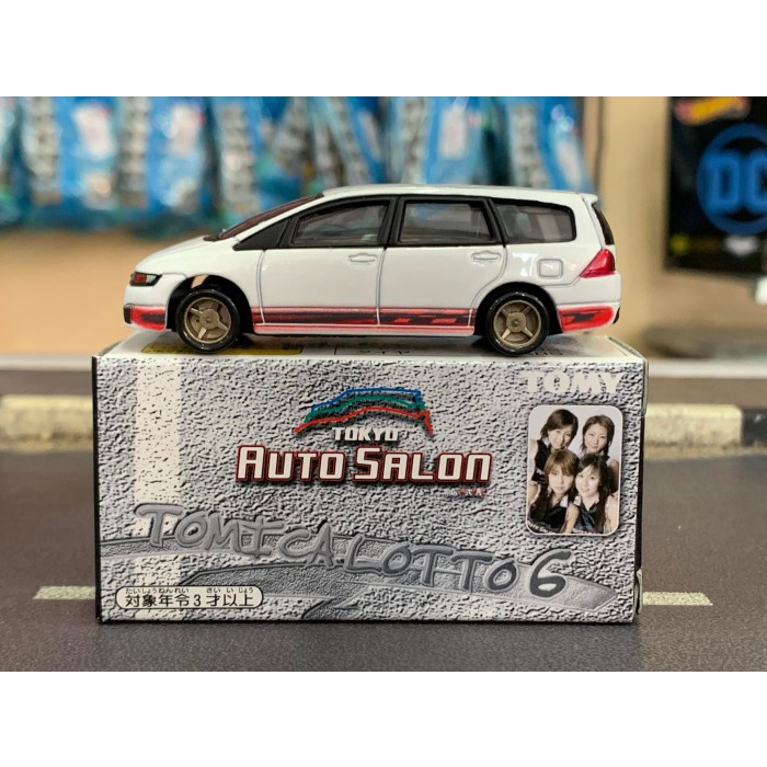 Tomica Lotto 6 Tokyo Auto Salon Honda Odyssey White Made in China