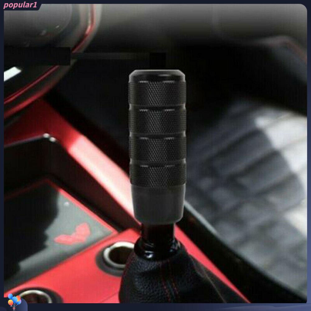 Populer Shift Knob Hitam Alumunium Manual Gear Stick