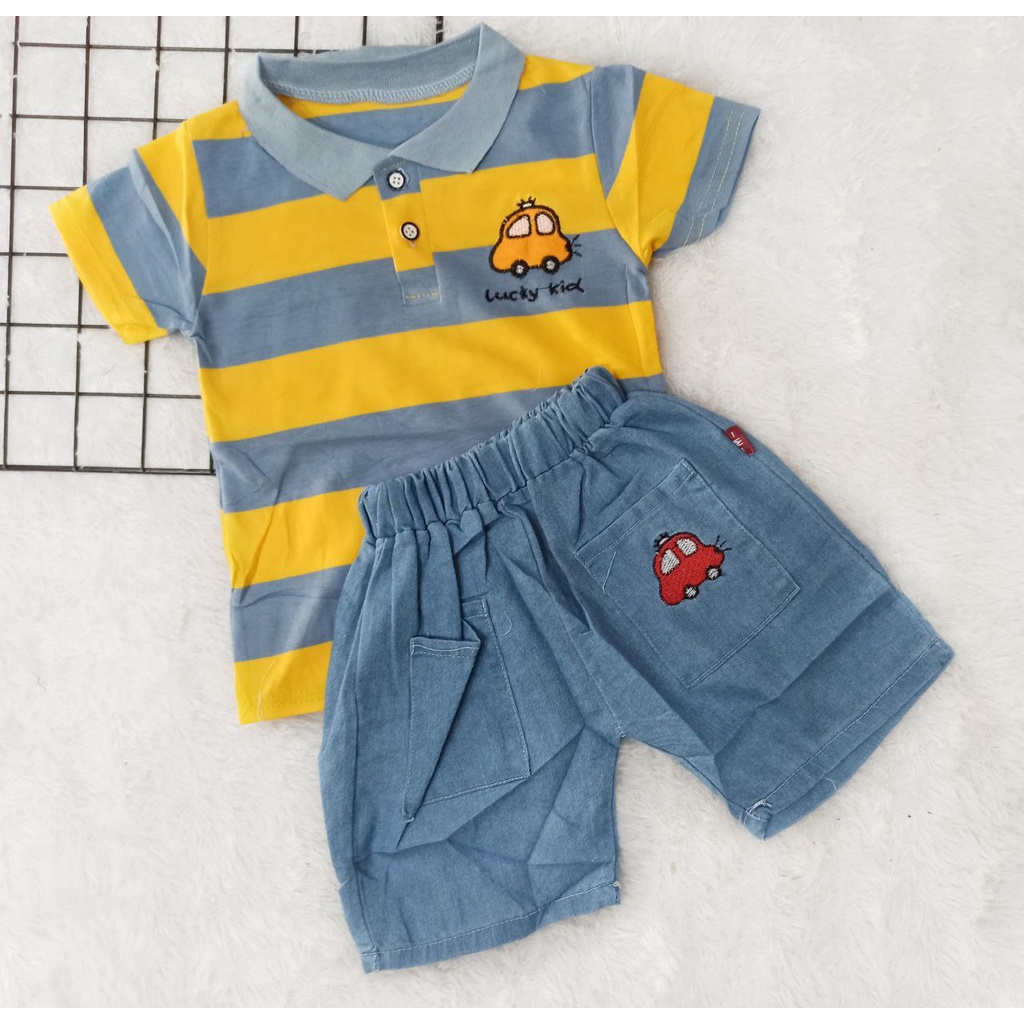 SETELAN COWOK KRAH YIH TZ LUCKY KID