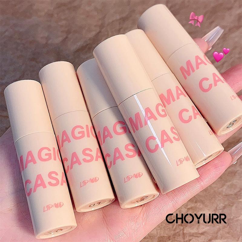 【COD】Lipstik Beludru Matte Cangkir Anti Lengket Pelembab Pelembab Bibir Putih yang Tidak Mengering-CH