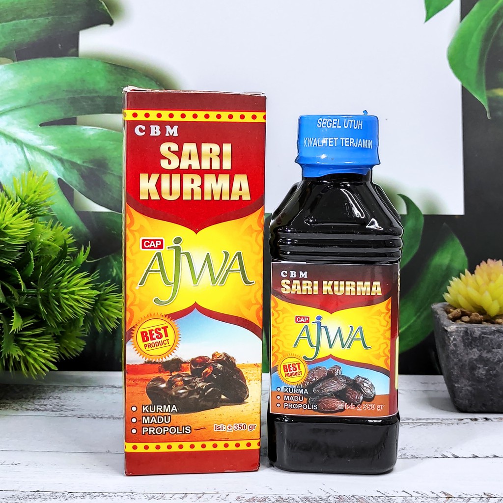 

Sari kurma ajwa 350 gram Marwaa.store