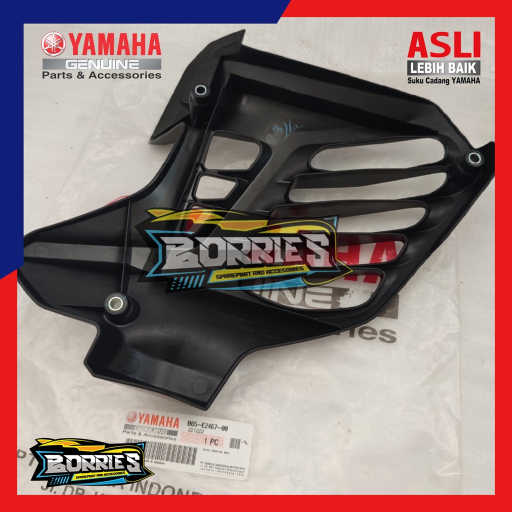 cover tutup radiator Aerox 155 Lexi B65-E2467-00 asli original Yamaha