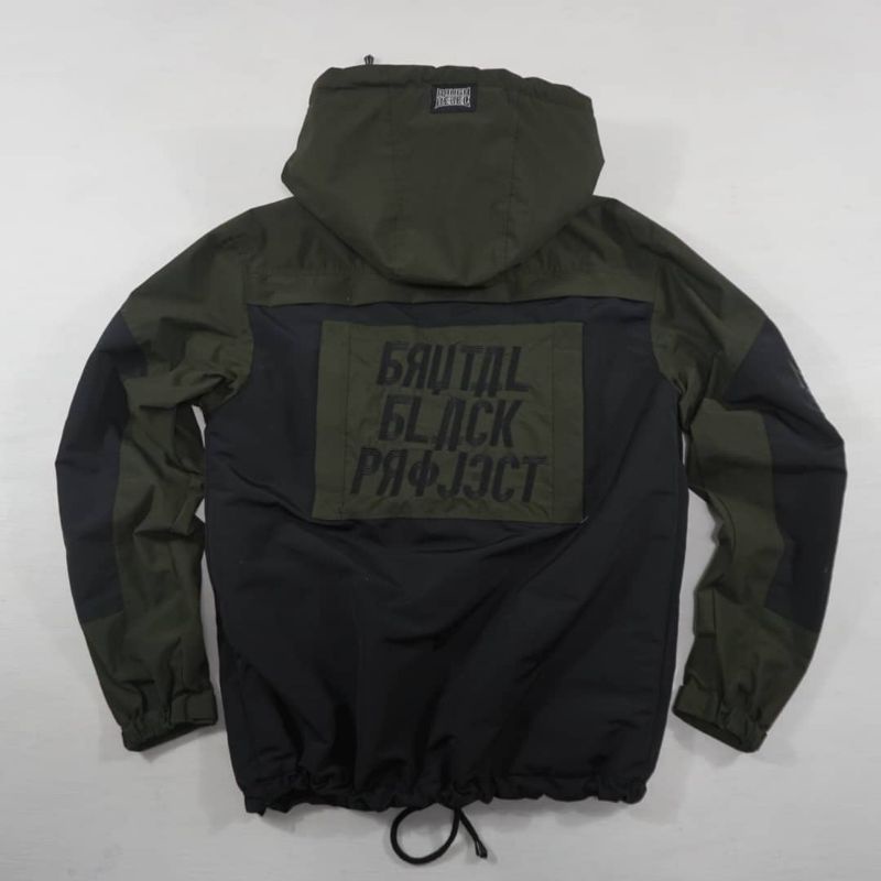 BRUTALBLACKPROJECT Anorak jacket - ROUGHREBEL ORIGINAL OFFICIAL STORE