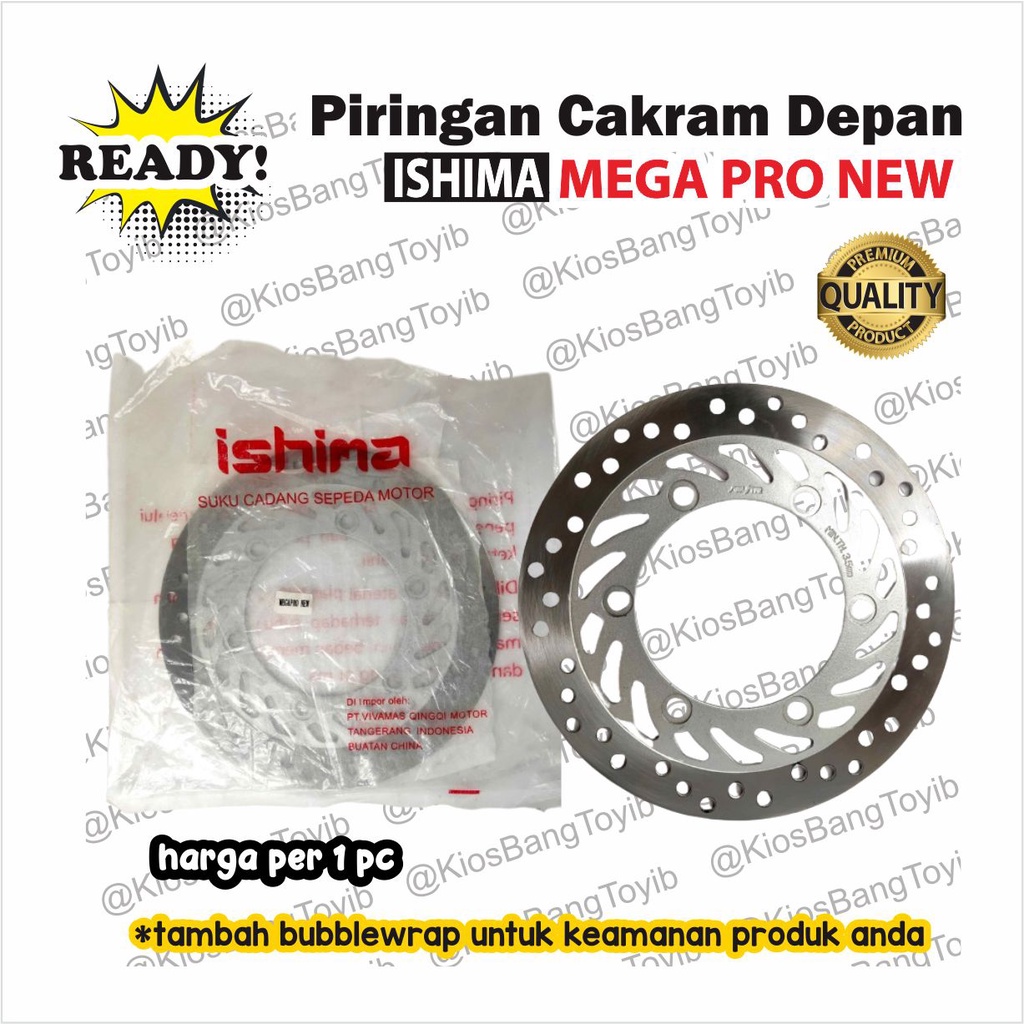 Piringan Cakram Depan MEGAPRO MEGA PRO NEW VERZA Sunstar (ISHIMA)