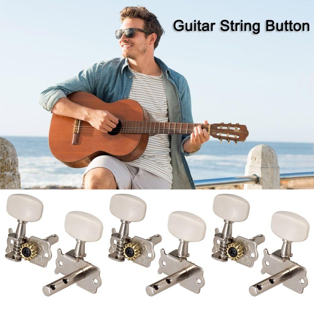 Needway  Pasak Tuner Gitar Akustik Tombol Oval Untuk Gitar Rakyat Folk Tuners Keys Tuning Knob Upper Winding Mechanism Knobs Tuning Keys Bagian Gitar Tombol Senar Gitar