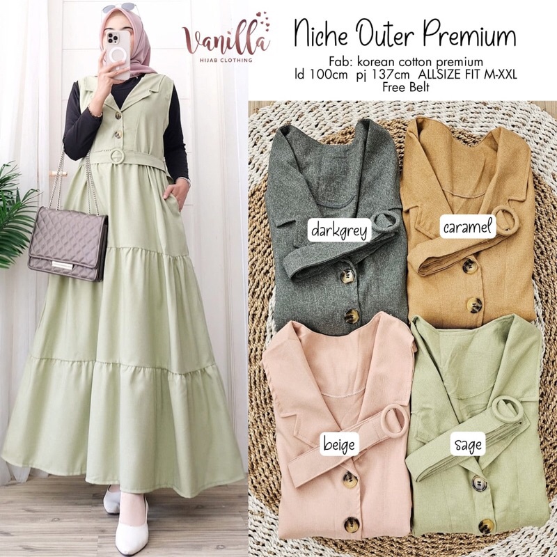 NICHE OUTER PREMIUM ORI VANILLA