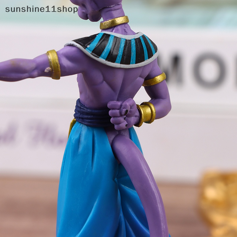 Sho Anime Dragon Ball Z Beerus Figure Gods Of Destruction Dxf Whis Beerus 20cm Figure Figurine Patung PVC Model Koleksi Mainan Gif N