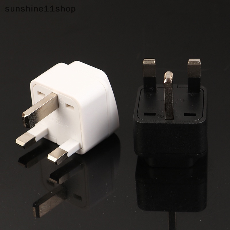 Sho Adaptor Colokan UK EU AU US Ke UK Universal Travel Plug Adapter US AU Ke UK Stop Kontak Listrik Power Converter Charger Stopkontak AC N