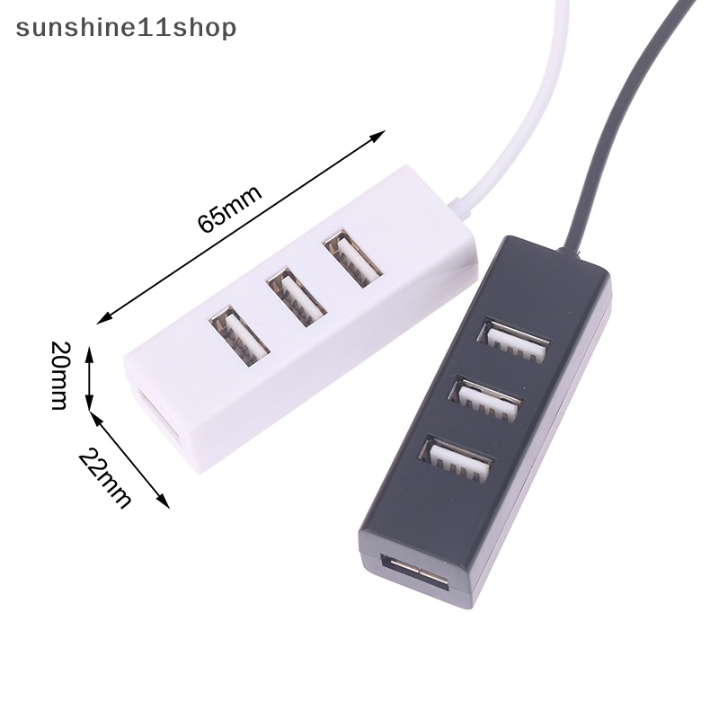 Sho Empat Port USB Splitter USB Hub USB Extender One Drag Four 2.0 Kecil 4-Port USB N