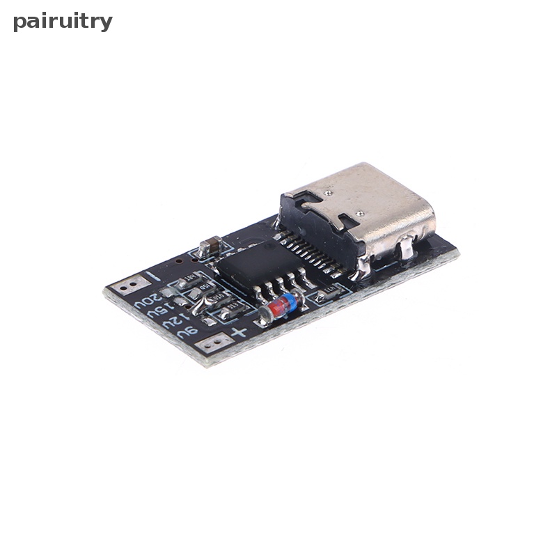 Prt Type-C PD2.0 PD3.0 9V 12V 15V 20V Fast Charge Trigger Polling Detector USB Boost Power Supply Ganti Modul Charger Board Tools PRT