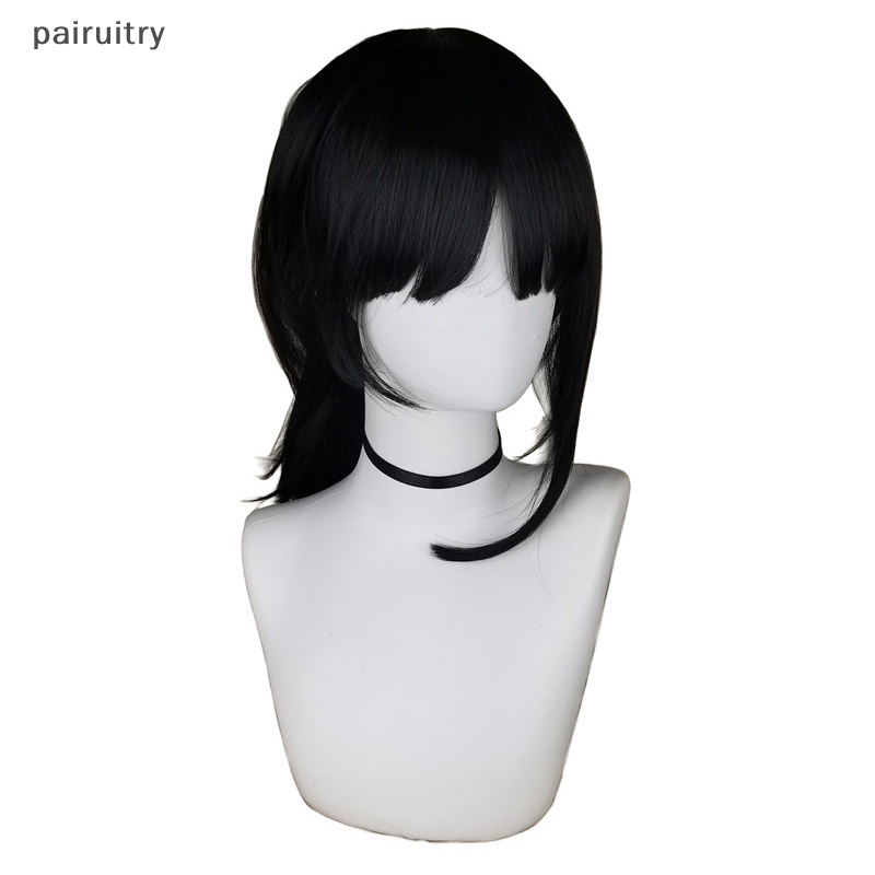 Prt 1Pc Suzume No Tojimari Suzume Cosplay Wig 60cm Wig Hitam Cosplay Anime Rambut Palsu PRT