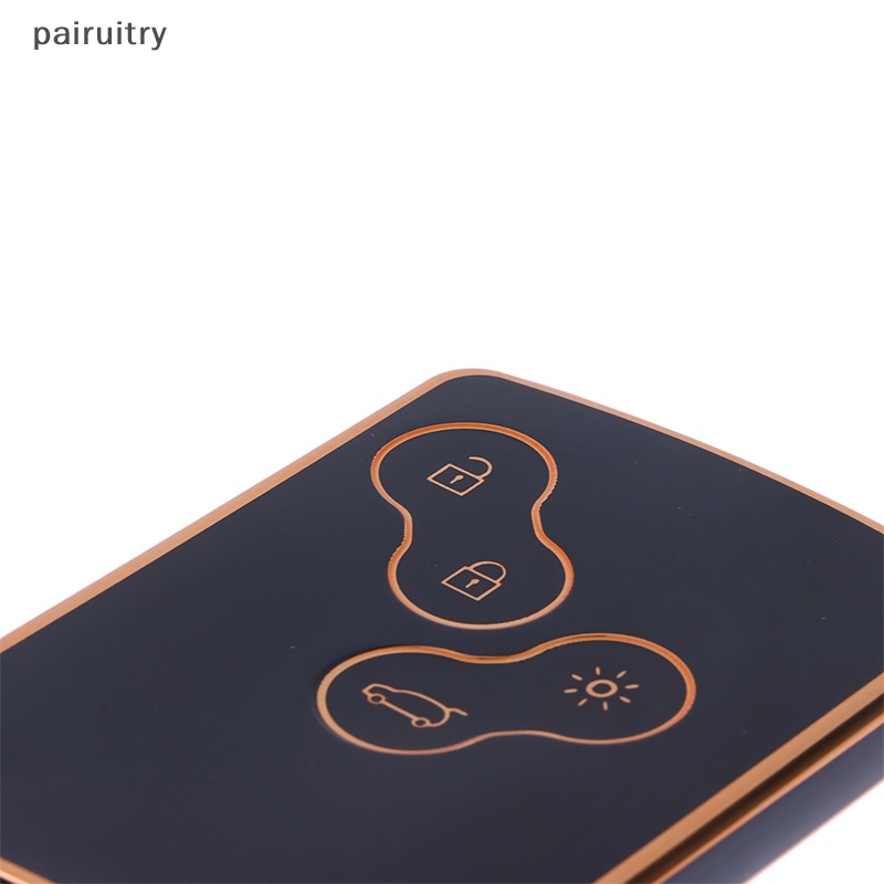 Prt 1Pc Cover Shell Case Kunci Kartu Mobil TPU Untuk Aksesoris Dekorasi Kunci Mobil PRT
