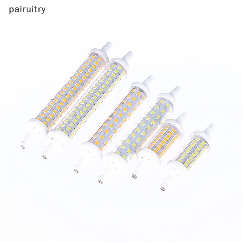 Prt 1Pc R7S Lampu Sorot Lampu LED SMD 2835 78mm 118mm 135mm 6w 9w 12w LED Light Bulb PRT