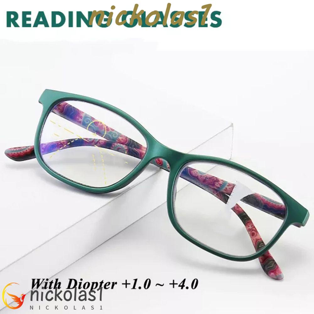 Nickolas1 Presbyopia Kacamata Wanita Outdoor Vision Care Orang Tua Hadiah Baca Pembesaran Hyperopia Eyewear