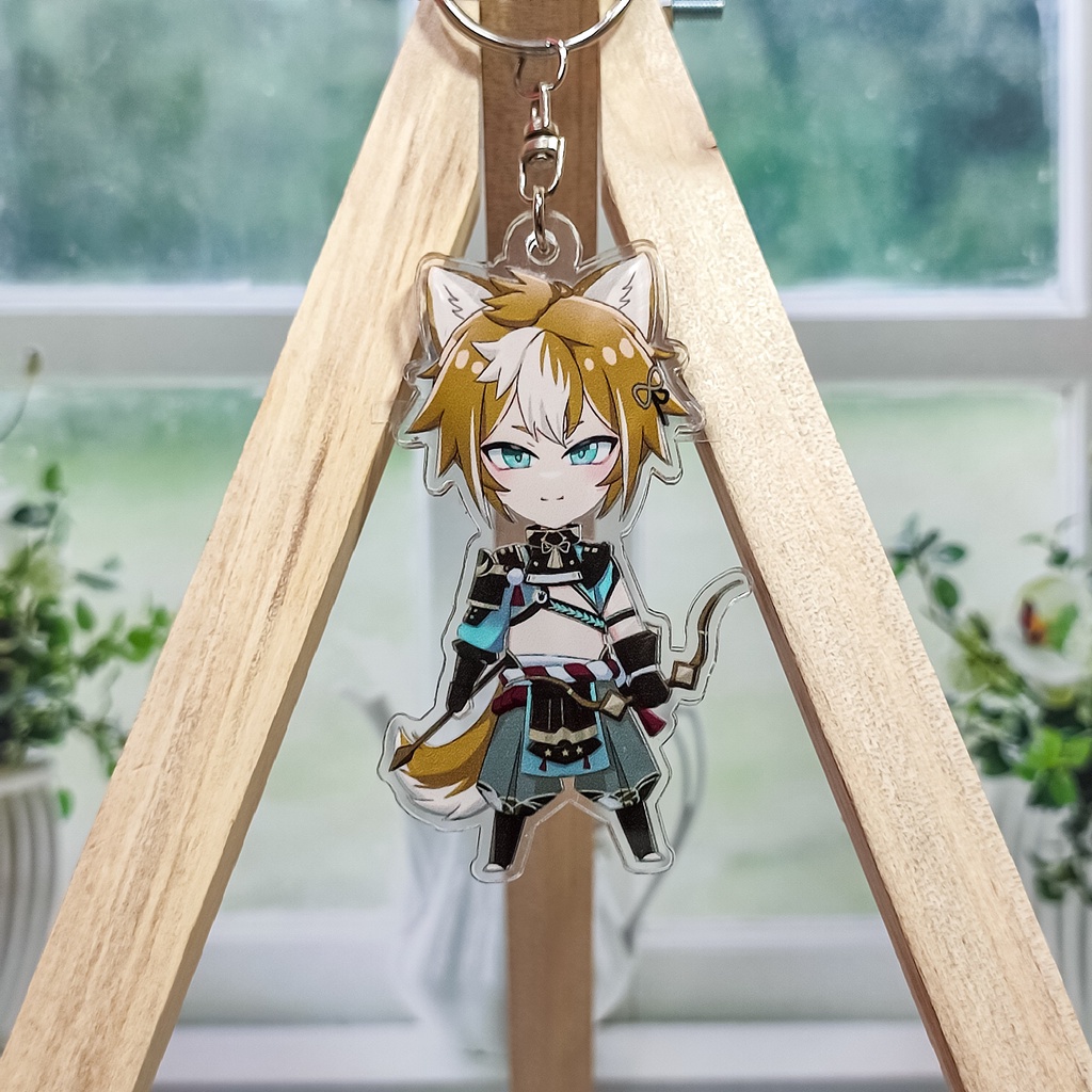 Genshin Impact Keychain Gantungan Kunci Gorou