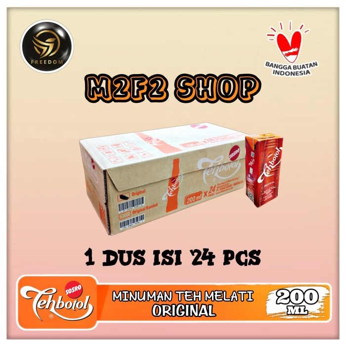 

N.E.W Teh Botol Kotak Sosro - 200 ml