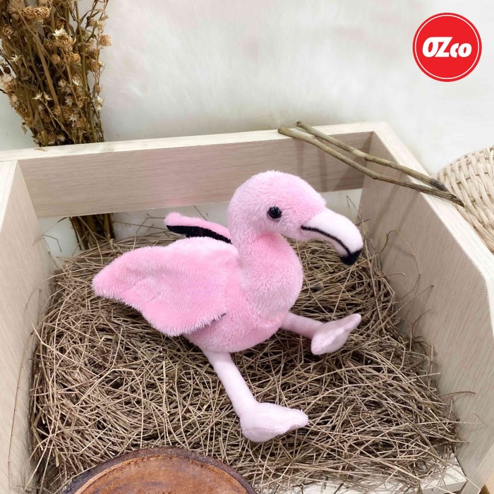 Flamingo - OZco Birds | Boneka Burung Realistik & Lucu untuk Anak
