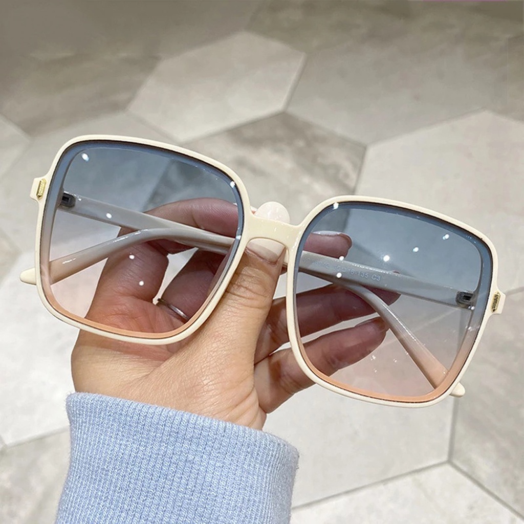 ☀ INDOLAND ☀  Kacamata Terbaru Wanita Kotak Style Kacamata Fashion Murah/Kacamata Sunglasses Import Wanita Kacamata Fashion G039