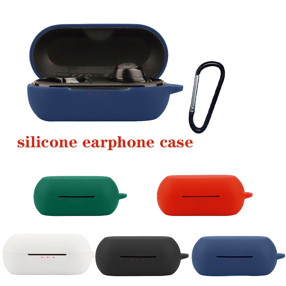 Untuk anker Soundcore Life A1 Case Warna Solid Silikon Shockproof Bluetooth Earphone Cover Untuk Soundcore LifeA1 hearphone Kotak