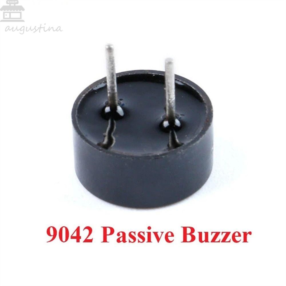 Agustina Aktif Buzzer AC 3V 3.3V Mini Sound Buzzer Suara Terus Menerus Panjang Beeper Jarak Kaki 4MM Piezo Buzzers