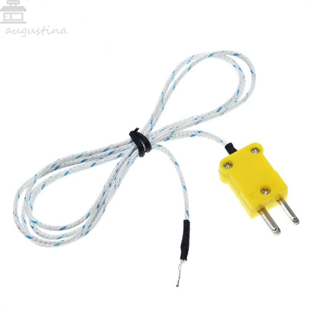 Test Sensor Suhu Agustina Panjang 1m Kawat Tester line -20~500C Thermocouple Sensor