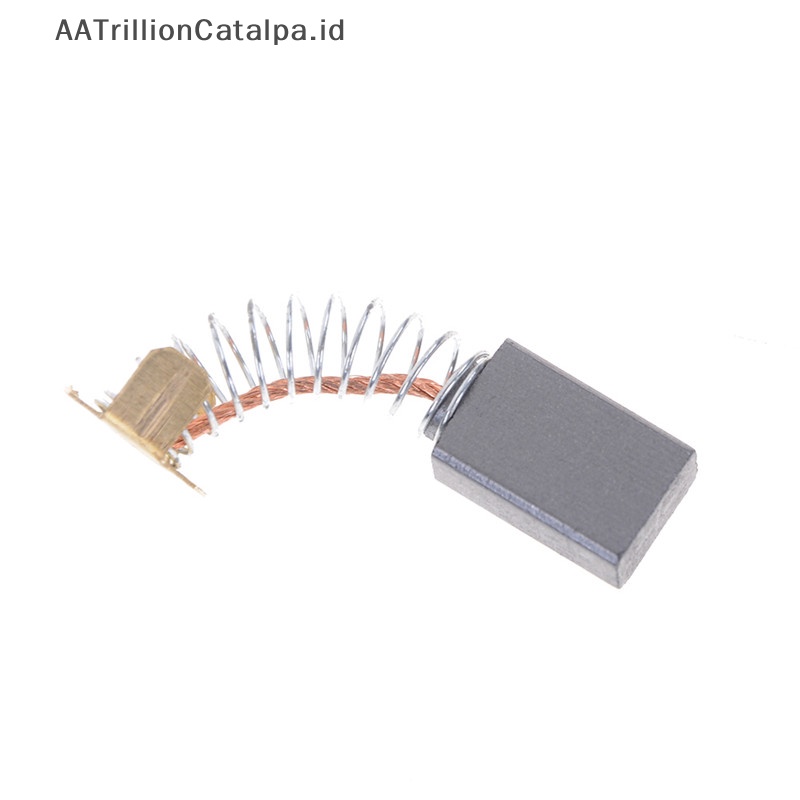 Aatrillioncatalpa 2pcs 15x10x6mm Carbon Brushes Repairing Part Generik Motor Elektrik ID