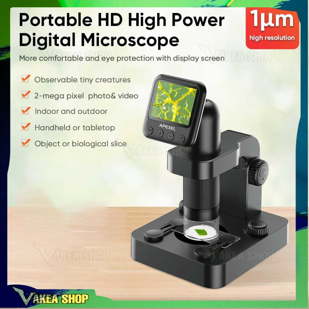 APEXEL Mikroskop Digital Portable Microscope 1um 1080P ~ APL~MS003