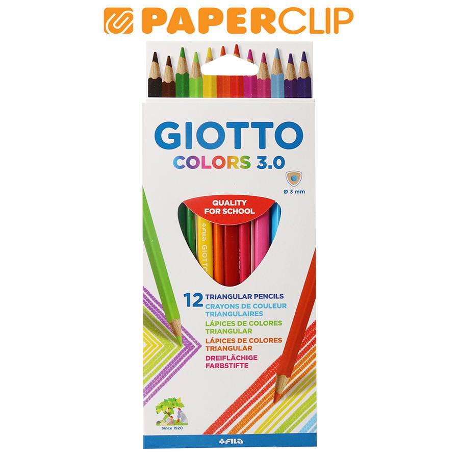 

PENSIL WARNA GIOTTO 3.0 277400 TRIANGULAR 12C