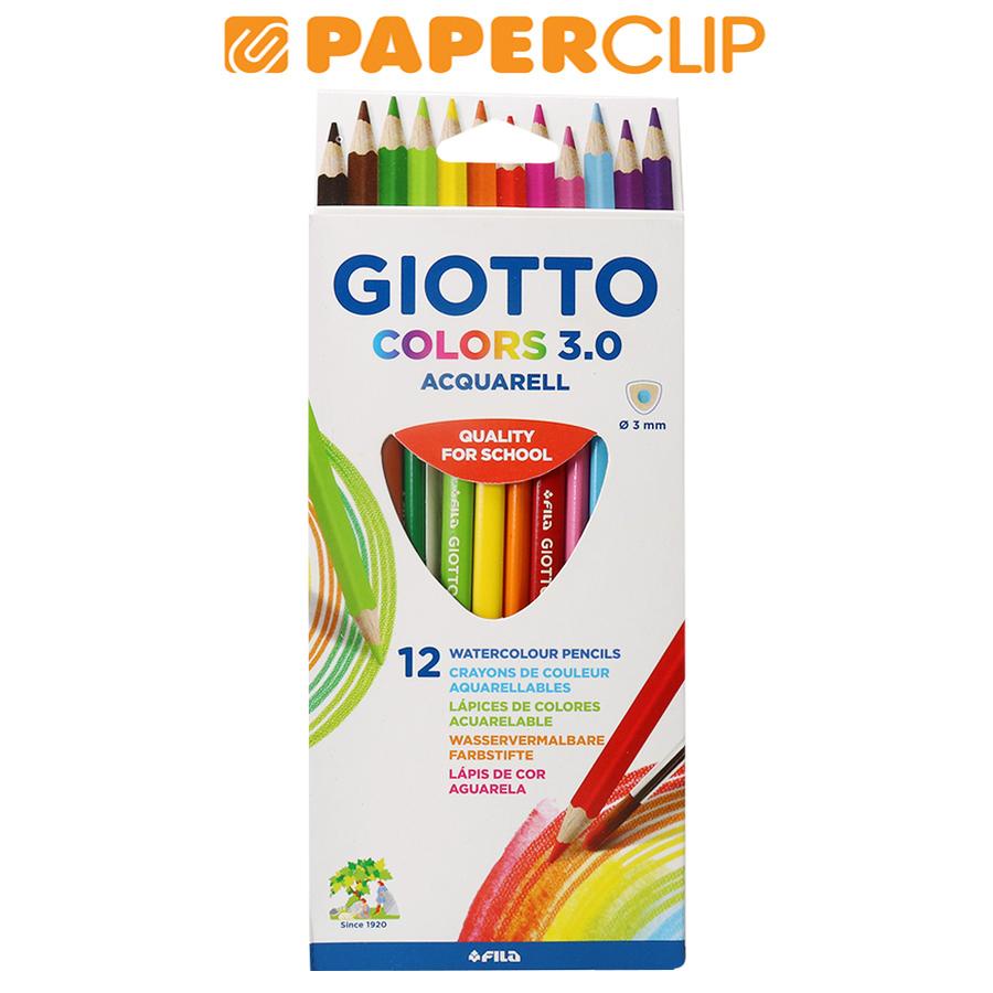 

PENSIL WARNA GIOTTO 3.0 277100 AQUARELL 12C