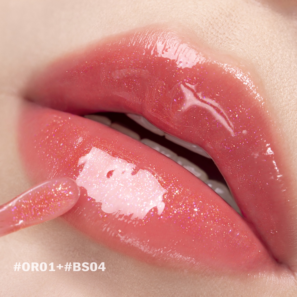 Focallure Lip Gloss Deep Nourish Lip Tint Glossy Plumping Lips Lipstick Long-lasting Moisture FA-L09