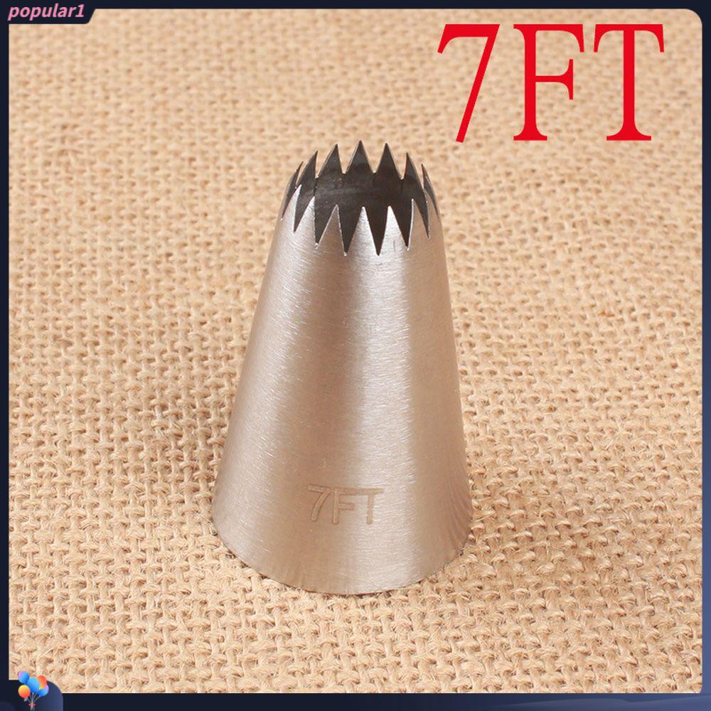 Terpopuler #7ft Icing Piping Nozel Rusia Aksesoris Dapur Pastry Tips Stainless Steel Cupcake Ice Cream Alat