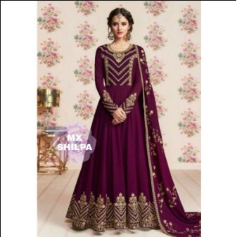 Maxy dress terbaru long dress mewah model pakaian sari india ukuran L