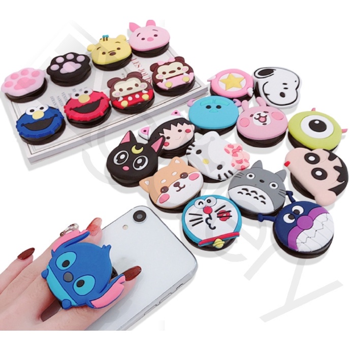 3D POP SOCKET HP KARAKTER CARTOON POP SOCKET 3D MURAH BATAM POP SOCKET IMPORT AKSESORIS HP