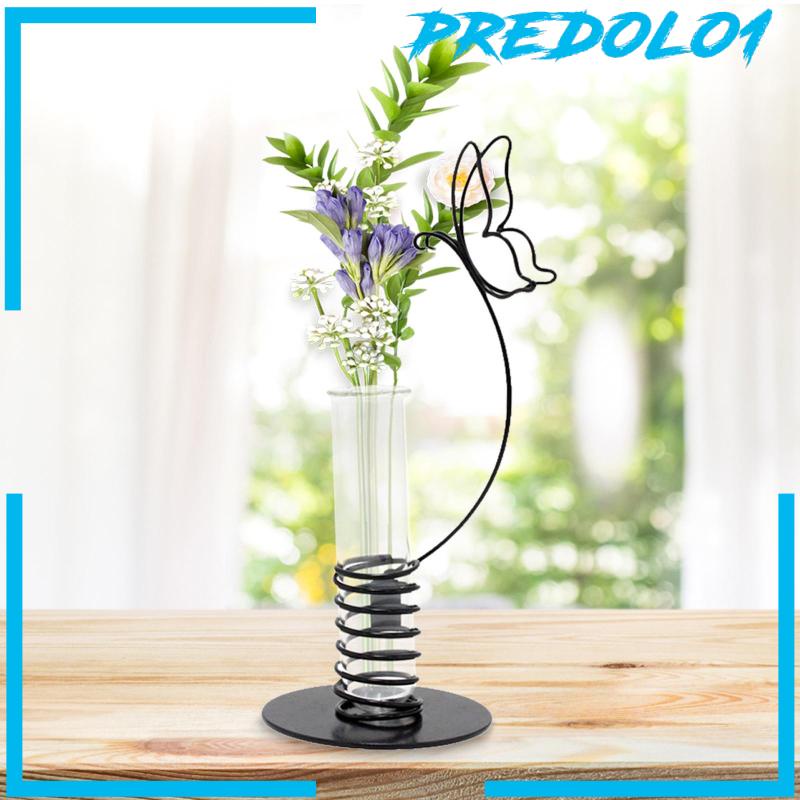 [Predolo1] Vas Tabung Reaksi Nordic Style Vas Bunga Centerpiece Glass Planter