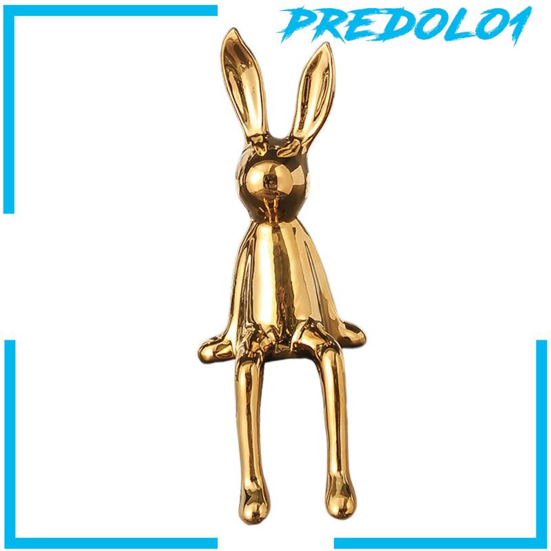 [Predolo1] Patung Kelinci Angka Hewan Lorong Paskah Kamar Tidur Kantor Bunny Statues