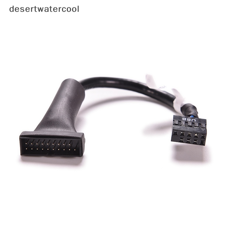 Deid USB 2.0 9Pin Motherboard Female to 20Pin USB 3.0 Housing Male Adapter Kabel Martijn