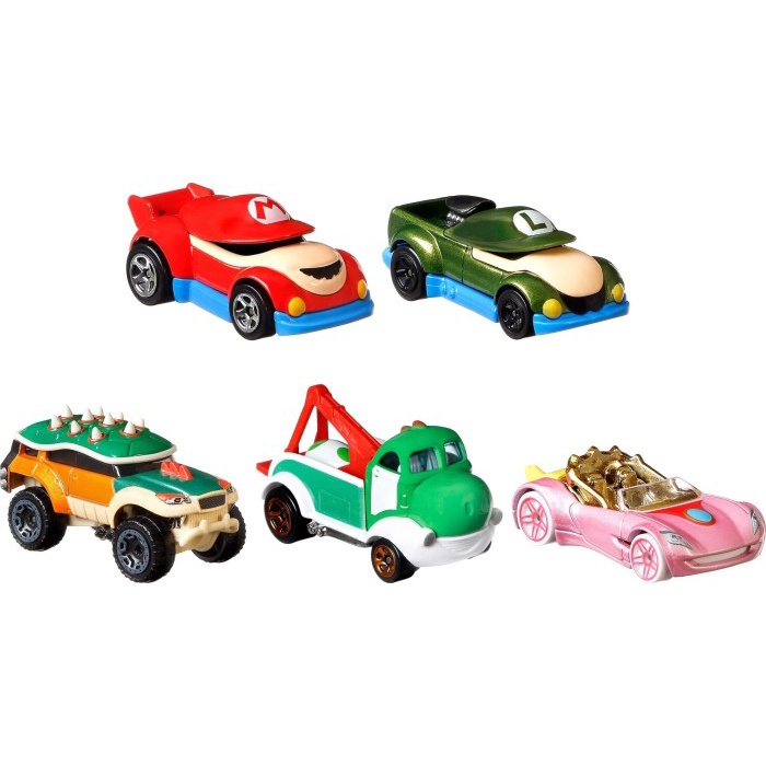 Hotwheels Character Cars Super Mario Collector Edition