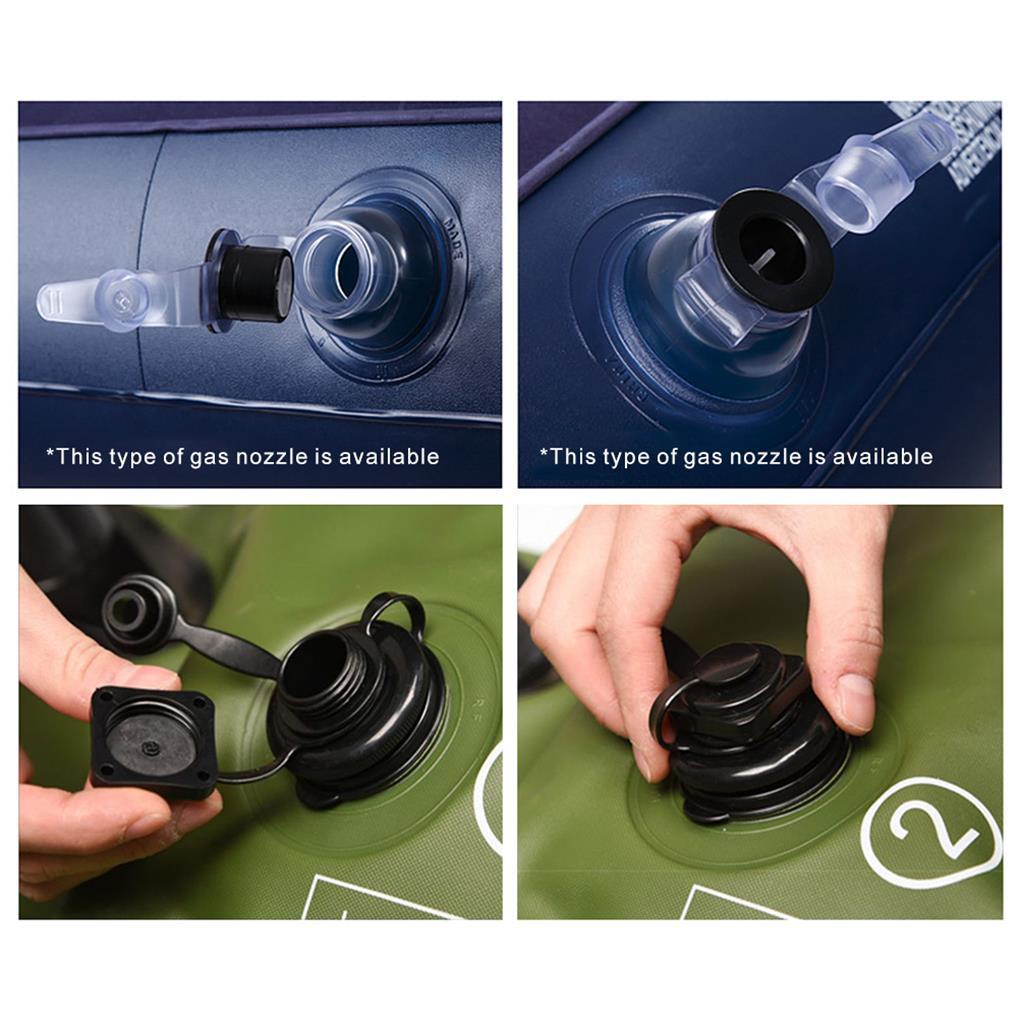 1pc Adaptor Katup Dayung Surfing SUP Dan 2PCS Gas Nozzle Untuk Tiup Kano Dinghies Kolam Tempat Tidur