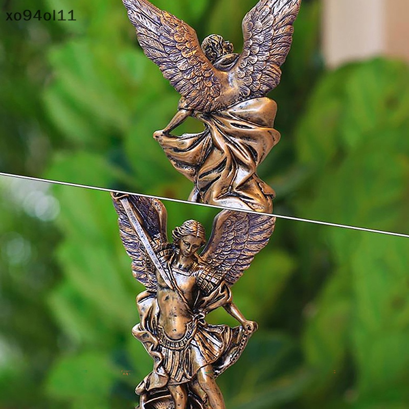 Patung XO Patung Michael Archangel St Patung Taman Katolik Religi OL