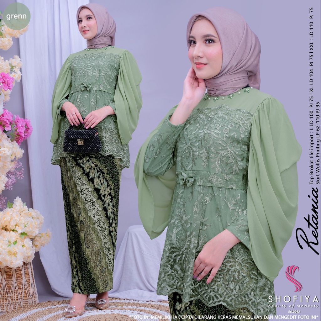 Pakaian Baju Busana Wanita RETANIA SET by SHOFIYA 09/06 AS C20