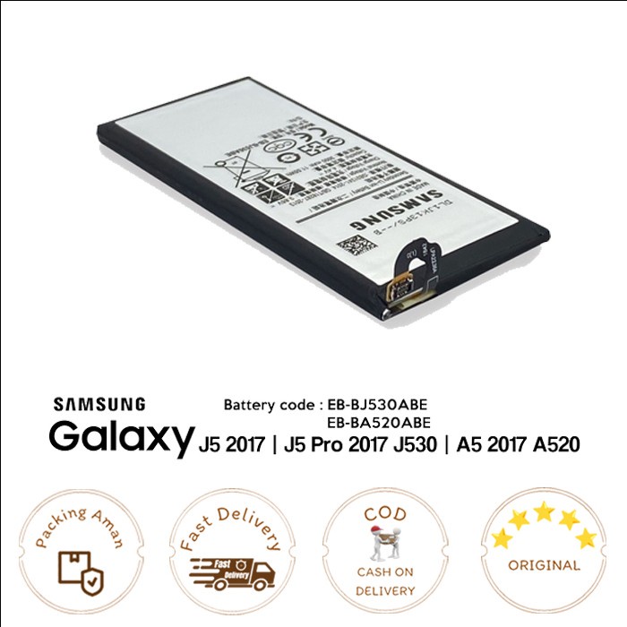 Baterai SAMSUNG J5 2017 / J5 PRO 2017 J530 / A5 2017 A520 ORI