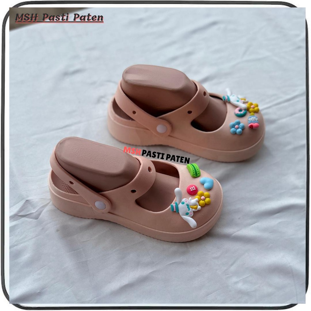 Sendal Clog Wanita Anti Slipp Sandal Rubber Impor Perempuan