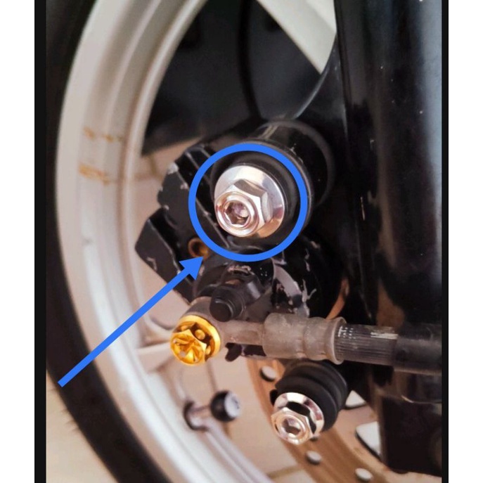 BAUT PROBOLT TOJOSAN KALIPER MIO SPORTY STAINLESS 2KUNCI