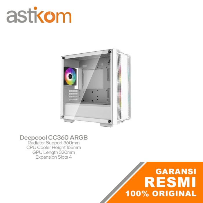 Casing PC Deepcool CC360 ARGB M-ATX